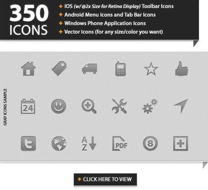 iphone toolbar icons